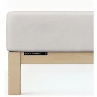 Schlafgut Schlafgut Spannbettlaken Soft Contact - 100% Biobaumwolle - wärmend, Gray light, – Produktbild 1 von 1