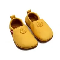 Pololo Pololo Barfußschuh, Hausschuh mit Gummisohle (TPR), verschiedene Farben, Gelb, – Produktbild 1 von 1