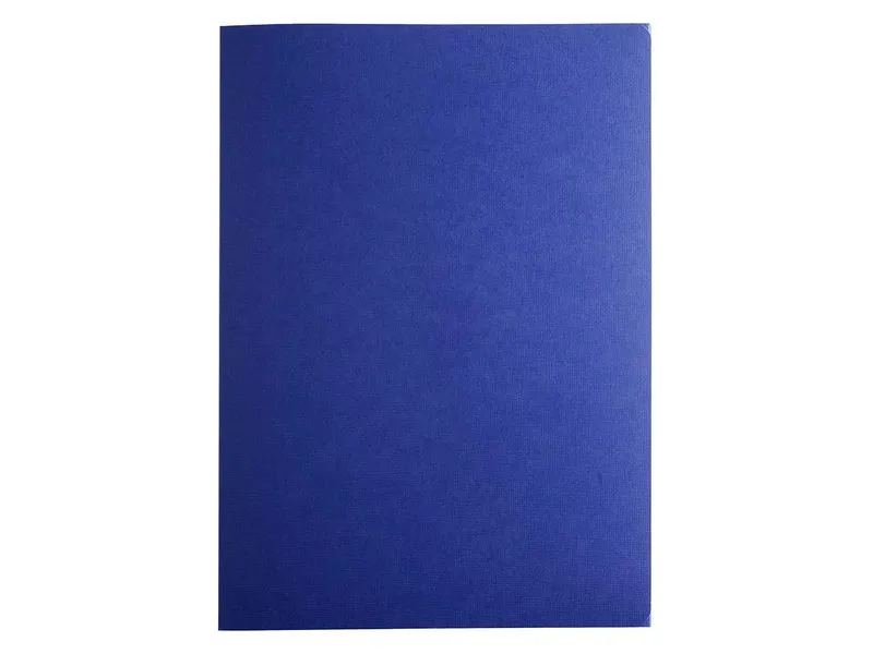 Exacompta 10 Exacompta Bewerbungsmappen in Leinenoptik, 400 g/m², DIN A4, 3-teilig, blau – Produktbild 1 von 1