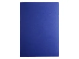 Exacompta 10 Exacompta Bewerbungsmappen in Leinenoptik, 400 g/m², DIN A4, 3-teilig, blau – Produktbild 1 von 1