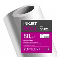 Clairefontaine Clairefontaine Inkjetplotterpapier Inkjet Universal 80 g/m² 2 Rl./Pack. – Produktbild 2 von 2