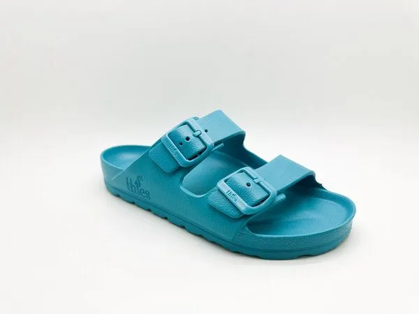 thies Vegane Ecofoam Sandale thies Men, Caribbean sea, – Produktbild 3 von 4