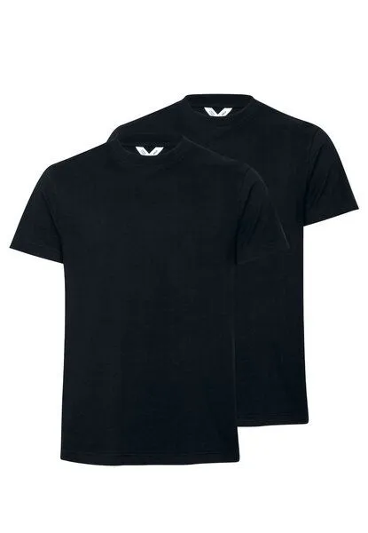 MELA Herren T-Shirt AVAN Bundle | von MELA | Fairtrade & GOTS zertifiziert, Schwarz / schwarz, – Produktbild 1 von 4