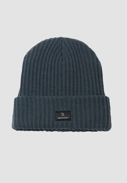recolution Strickmütze aus Baumwolle - POTHOS GEISTERFAHRER - recolution, Teal (blau), – Produktbild 1 von 1