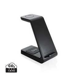 Urban Vitamin Urban Vitamin Fairfield 3-in-1 Charger aus RCS rPlastik, schwarz – Produktbild 1 von 1