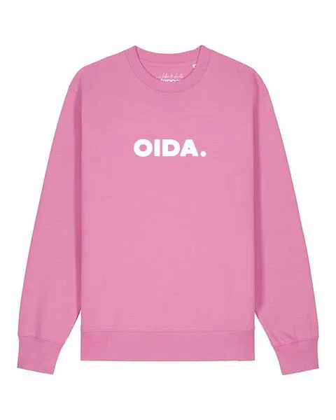 watapparel watapparel Sweatshirt Unisex Oida, Bubble pink, – Produktbild 1 von 2