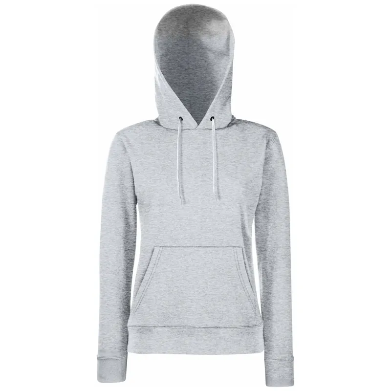 Fruit Of The Loom Fruit of the Loom Classic Hoodie 16.2038 Gr. XS heather grey – Produktbild 1 von 1