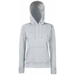 Fruit Of The Loom Fruit of the Loom Classic Hoodie 16.2038 Gr. XS heather grey – Produktbild 1 von 1