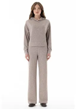ORGANICATION ORGANICATION Wide-Leg-Hose aus Bio-Baumwolle und recyceltem Polyester – Produktbild 1 von 1