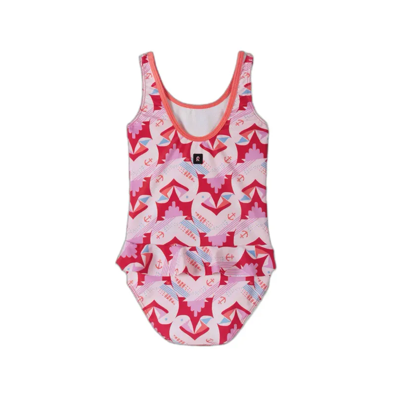 REIMA Badeanzug Einteiler für Mädchen Baby Reima Korfu, Rouge, – Produktbild 1 von 1