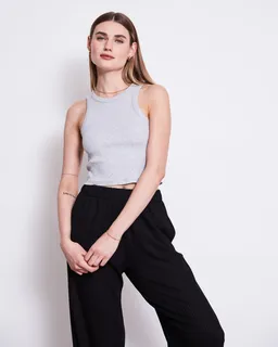 JAN N JUNE JAN 'N JUNE Damen vegan Hose Smilla Schwarz – Produktbild 1 von 1