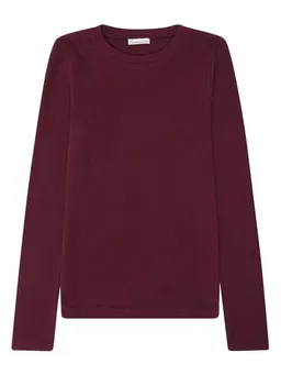 KnowledgeCotton Apparel KnowledgeCotton Apparel Langarmshirt - Rib Scoop neck long sleeved - aus Bio-Baumwolle – Produktbild 1 von 1
