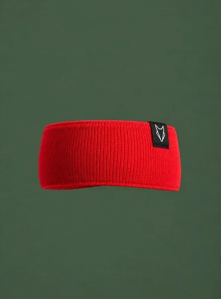 VEROIKON VEROIKON Merino-Stirnband Fuchsbau, Rot, – Produktbild 2 von 2