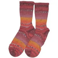 hirsch natur hirsch natur Kinder Grobstricksocke Schurwolle, Sonne (mehrfarbig), – Produktbild 1 von 1