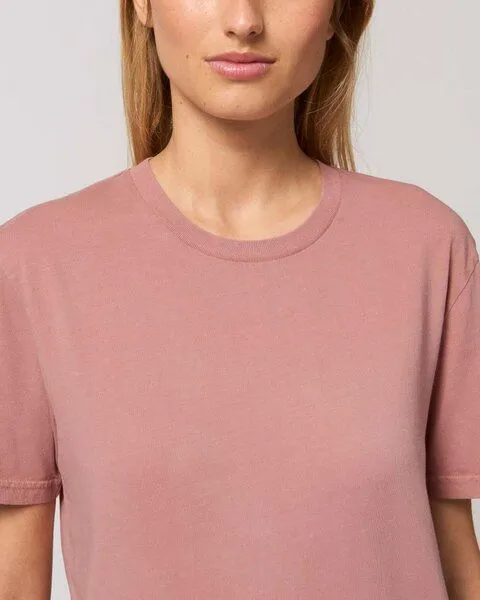 YTWOO YTWOO Vintage T-Shirt für Sie & Ihn | Bio Baumwolle | fair & nachhaltig, Pink, – Produktbild 4 von 4