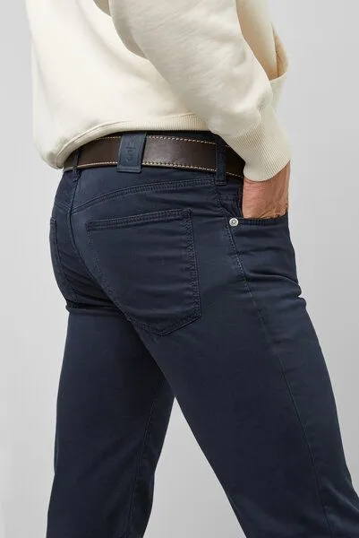 M 5 BY MEYER M 5 BY MEYER Soft Pima Cotton Five Pocket, Blau (marine), – Produktbild 5 von 5