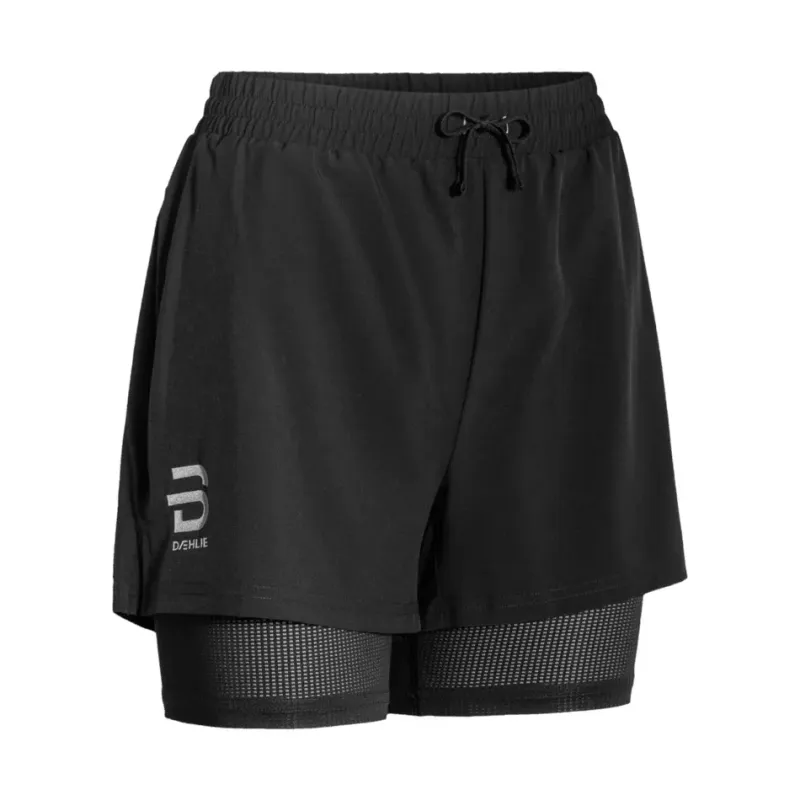 Daehlie Sportswear 2in1 Shorts für Damen Daehlie Sportswear Run, Noir, – Produktbild 1 von 1