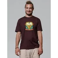 watapparel watapparel T-Shirt Unisex Hippies Bus – Produktbild 1 von 1