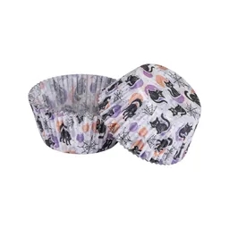 ZENKER Zenker Happy Halloween Baking Muffinförmchen Katze, 50 St. – Produktbild 1 von 1