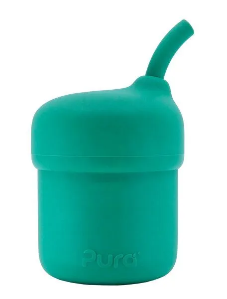 Pura Pura My-My Silikon Strohhalmbecher 150ml, Minze, – Produktbild 2 von 3
