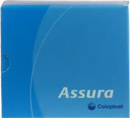 Coloplast ASSURA Basisp.konvex RR50 15-33mm m.Gürtelb. 4 St Basisplatte – Produktbild 1 von 1