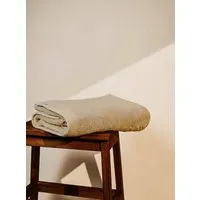 Pamukia Premium-Frottee-Badetuch 70 × 140 cm aus GOTS-zertifizierter Bio-Baumwolle – Essence | Pamukia, Beige, – Produktbild 1 von 1