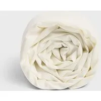Yumeko Yumeko Kinderlaken Baumwollsatin Feather, Warm white, – Produktbild 1 von 1