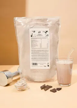KoRo Veganes Proteinpulver Schokolade 1 kg – Produktbild 1 von 1