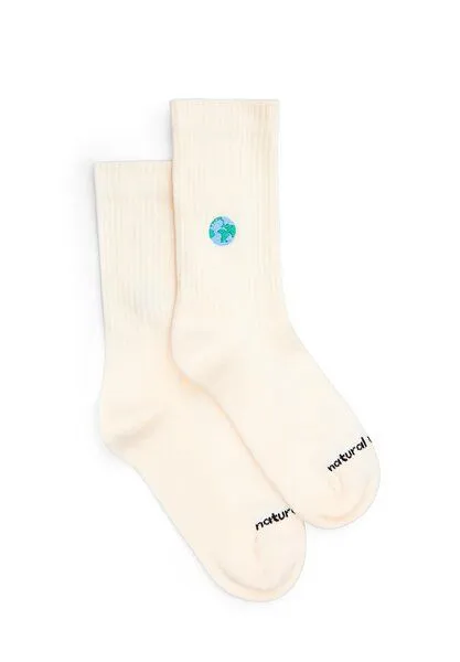 Natural Vibes Natural Vibes Tennissocken Universe | World Socken | Shooting Star Socken | BIO GOTS-zertifiziert | Bunte Socken | Herren Damen Socken, World, – Produktbild 3 von 3
