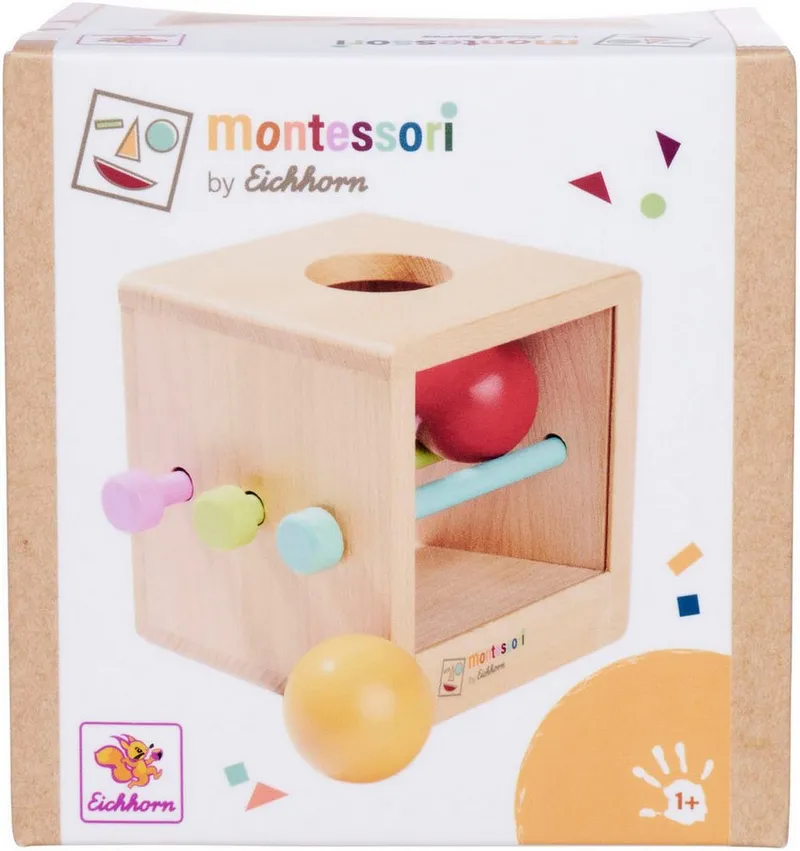 eichhorn eichhorn Lernspielzeug Montessori Box mit Kugeln, Bunt, – Produktbild 3 von 5