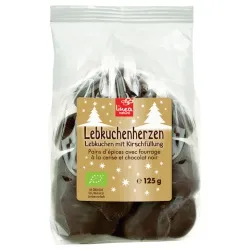 Linea Natura Linea Natura Zartbitter-Lebkuchenherzen mit Kirschfüllung – Produktbild 1 von 1