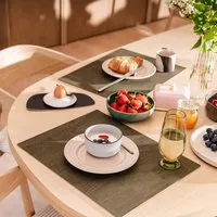 Clarissakork Clarissakork Tischset rechteckig, Oliv (dunkelgrün), – Produktbild 1 von 1