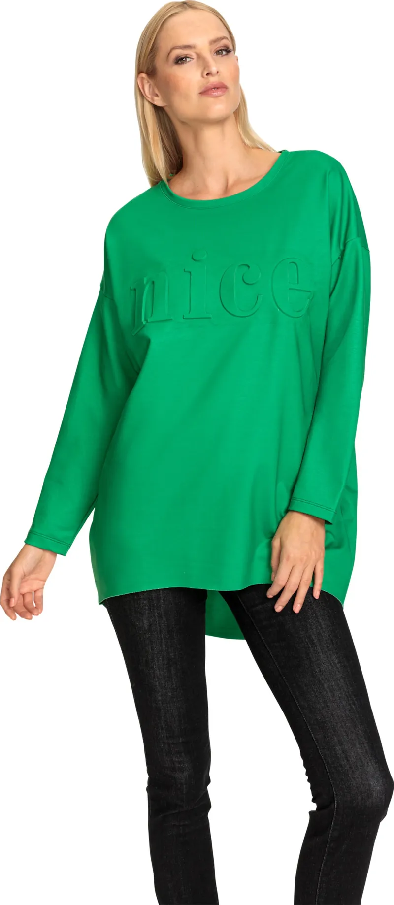 heine Longshirt, Grasgrün, – Produktbild 2 von 2