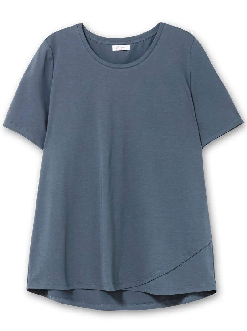 sheego Yogashirt, Rauchgrau, – Produktbild 1 von 2