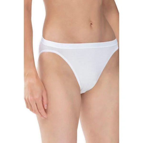 mey 2x Damen Mini-Slip Mey Best Of PIMA Baumwolle, Weiss, – Produktbild 1 von 2