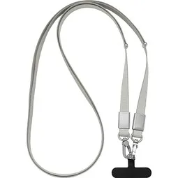 XD Xclusive Nivo Crossbody-Handyband aus RCS recyceltem PET, grau – Produktbild 1 von 1