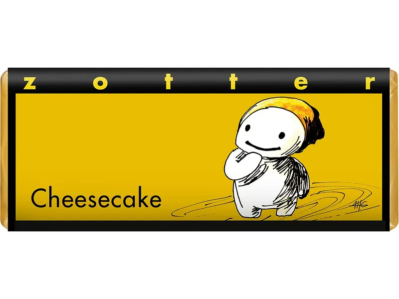 Zotter Zotter Bio-Vollmilch-Schokolade "Cheesecake", 70 g – Produktbild 1 von 1