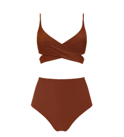 Anekdot Anekdot Damen vegan Lin + Core High Bikini – Produktbild 1 von 1