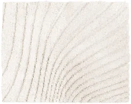 Grund Grund Badematte Caffi, Höhe 20 mm, rutschhemmend beschichtet, fußbodenheizungsgeeignet, Polyester, rechteckig, Zeitlos schönes Wellenmuster, mit Hoch-Tief, 5 Jahre Garantie – Produktbild 1 von 1