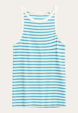KnowledgeCotton Apparel KnowledgeCotton Apparel Tanktop - Striped racer rib top - aus Bio-Baumwolle – Produktbild 1 von 1