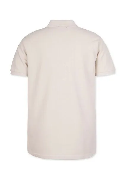 Honesty Rules Honesty Rules Basic Polo Shirt, Cream, – Produktbild 4 von 4