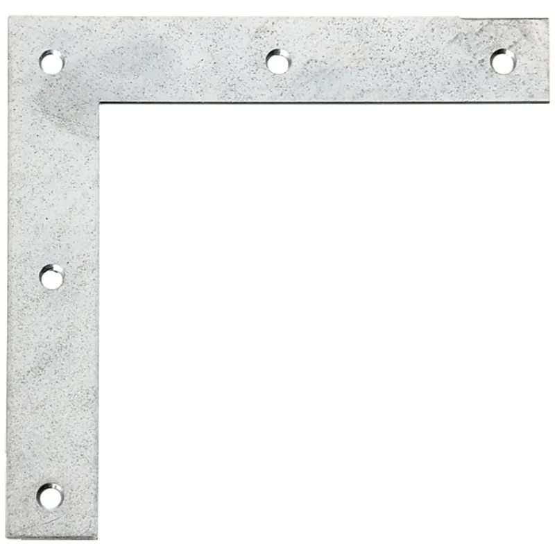 Alberts ALBERTS Eckwinkel, sendzimirverzinkt, HxLxB 120x120x20 mm – Produktbild 1 von 1
