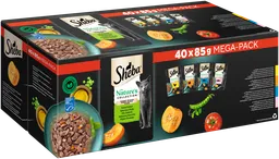 Sheba Sheba Portionsbeutel Multipack NATURE'S COLLECTION Feine Vielfalt in Sauce MSC 40x85g – Produktbild 1 von 1
