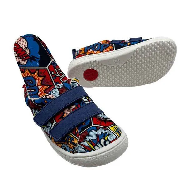 Pololo Pololo Barfuß-Sneaker aus Seaqual Yarn, unisex, Comic, – Produktbild 3 von 3