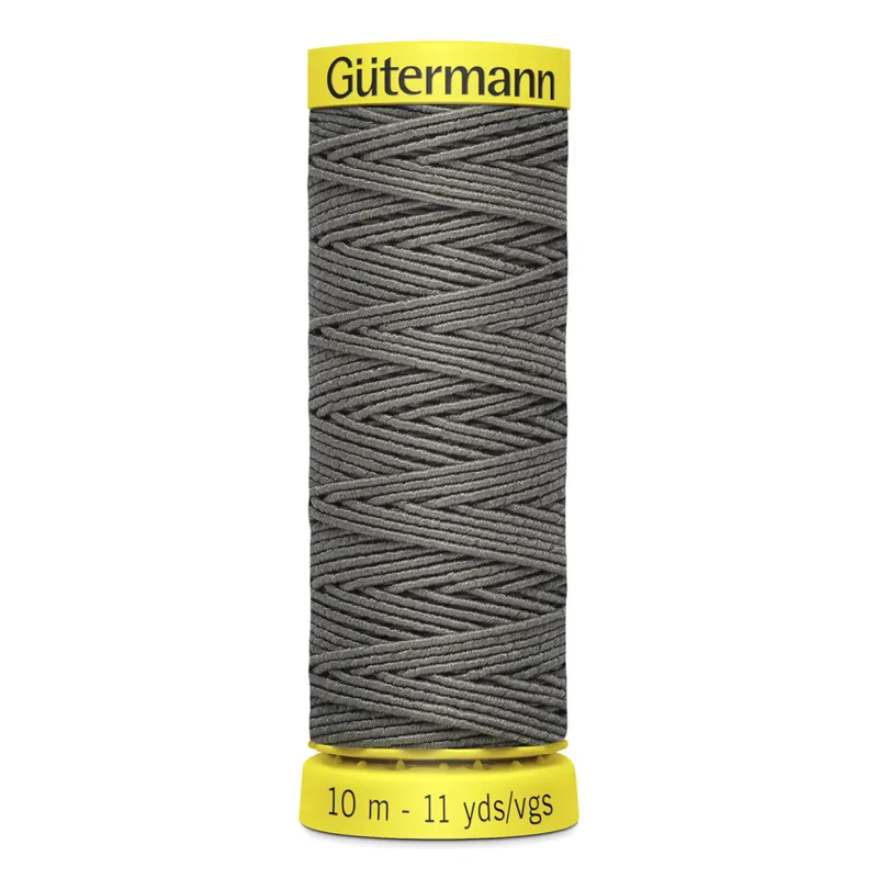 Gütermann Gütermann Elasticfaden 10m Grau, Grau, – Produktbild 1 von 1
