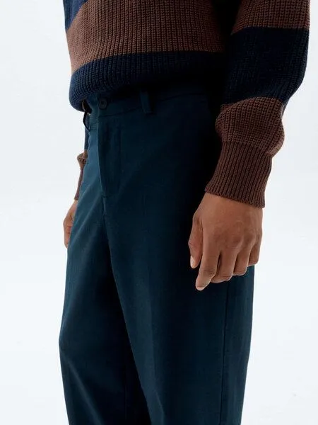 thinking mu thinking mu Herren Hose - Marc Pants - aus Baumwolle, Dark navy (blau), – Produktbild 4 von 4