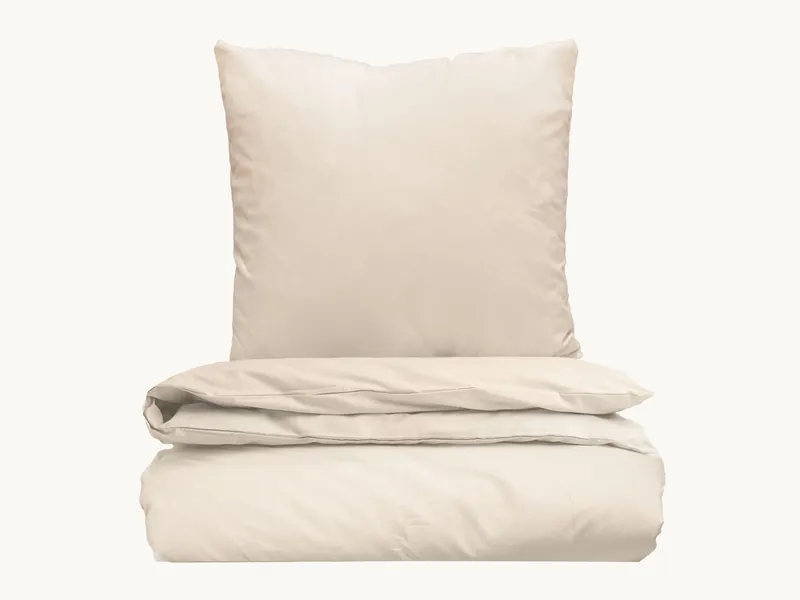 allnatura allnatura Naturbaumwoll-Bettwäsche "Natura" - Schnäppchen 2092-07004 | 80x80 cm – Produktbild 1 von 2