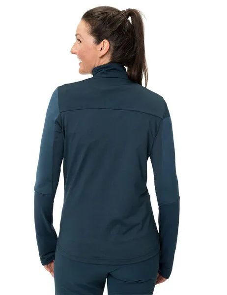 Vaude VAUDE Pullover Women's Livigno Halfzip II, Dunkel-blau, – Produktbild 6 von 6