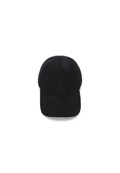 ARMEDANGELS ARMEDANGELS YENAAS CORD Unisex Kappe aus Bio-Baumwoll Mix, Black, – Produktbild 4 von 4