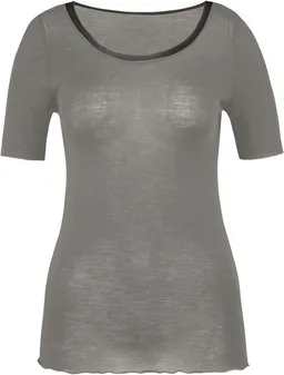 CALIDA CALIDA Kurzarmshirt True Confidence Satinbandeinfassung, Rundhalsausschnitt, Kurzarm – Produktbild 1 von 1